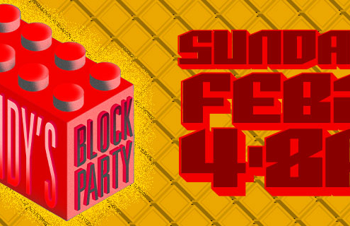 Brandy's Block Party - Sunday, February 2nd