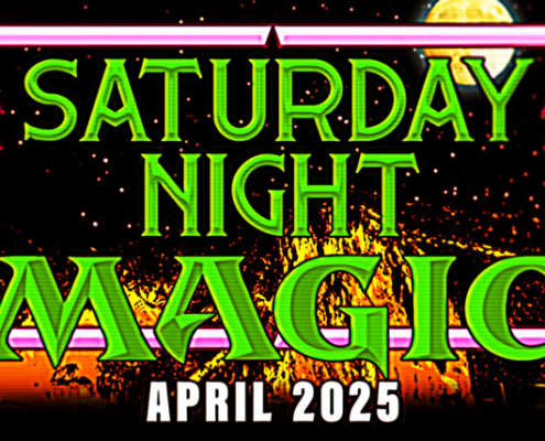 Saturday Night Magic - April 2025 feature card