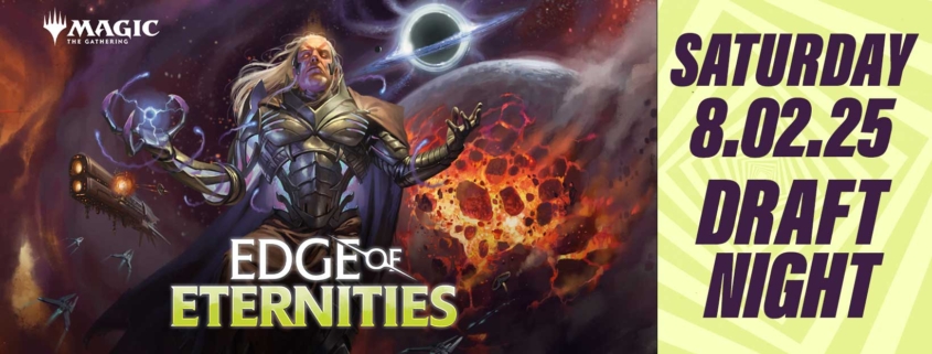 Magic The Gthering Edge Of Eternities Draft Night event banner